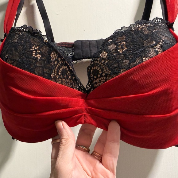 Adore Me Scarlet and Ebony Lace Bra - Picture 2 of 3